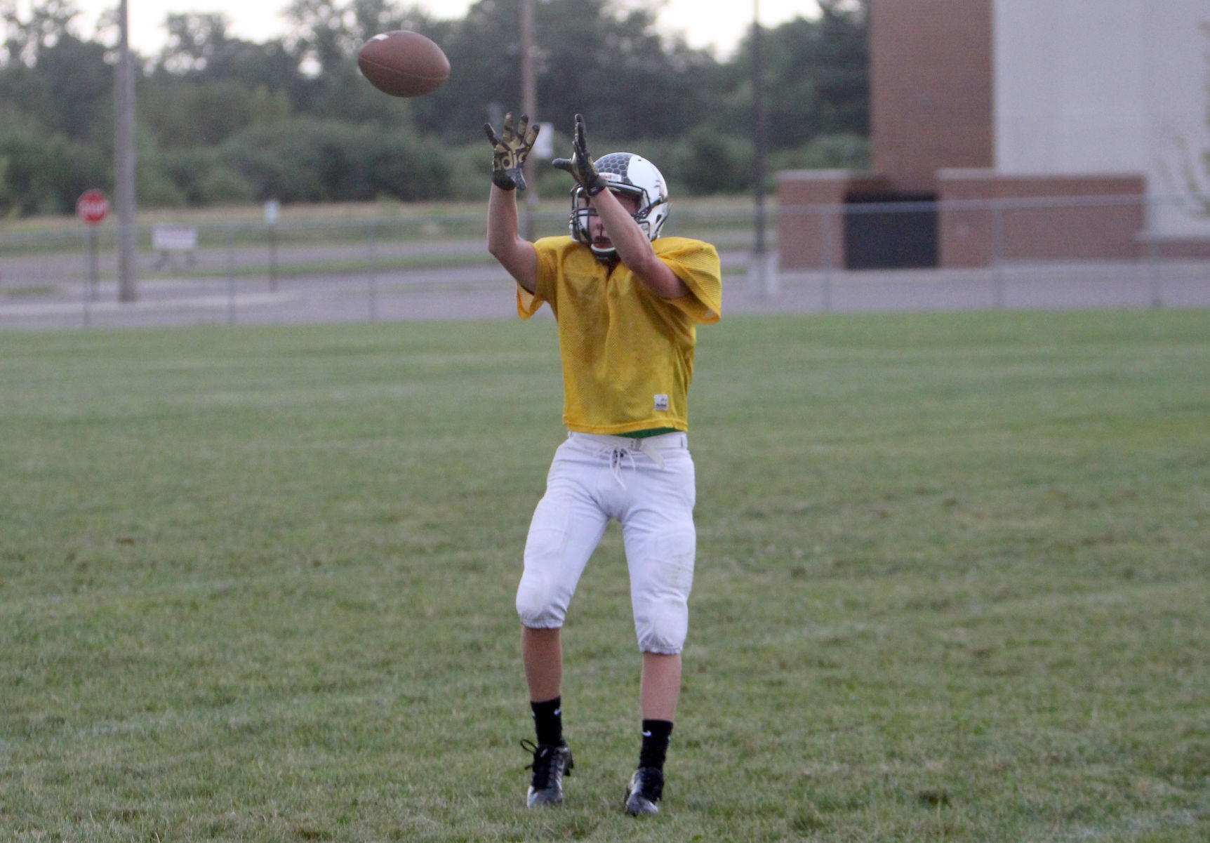 Cadott football practice 8-13-19